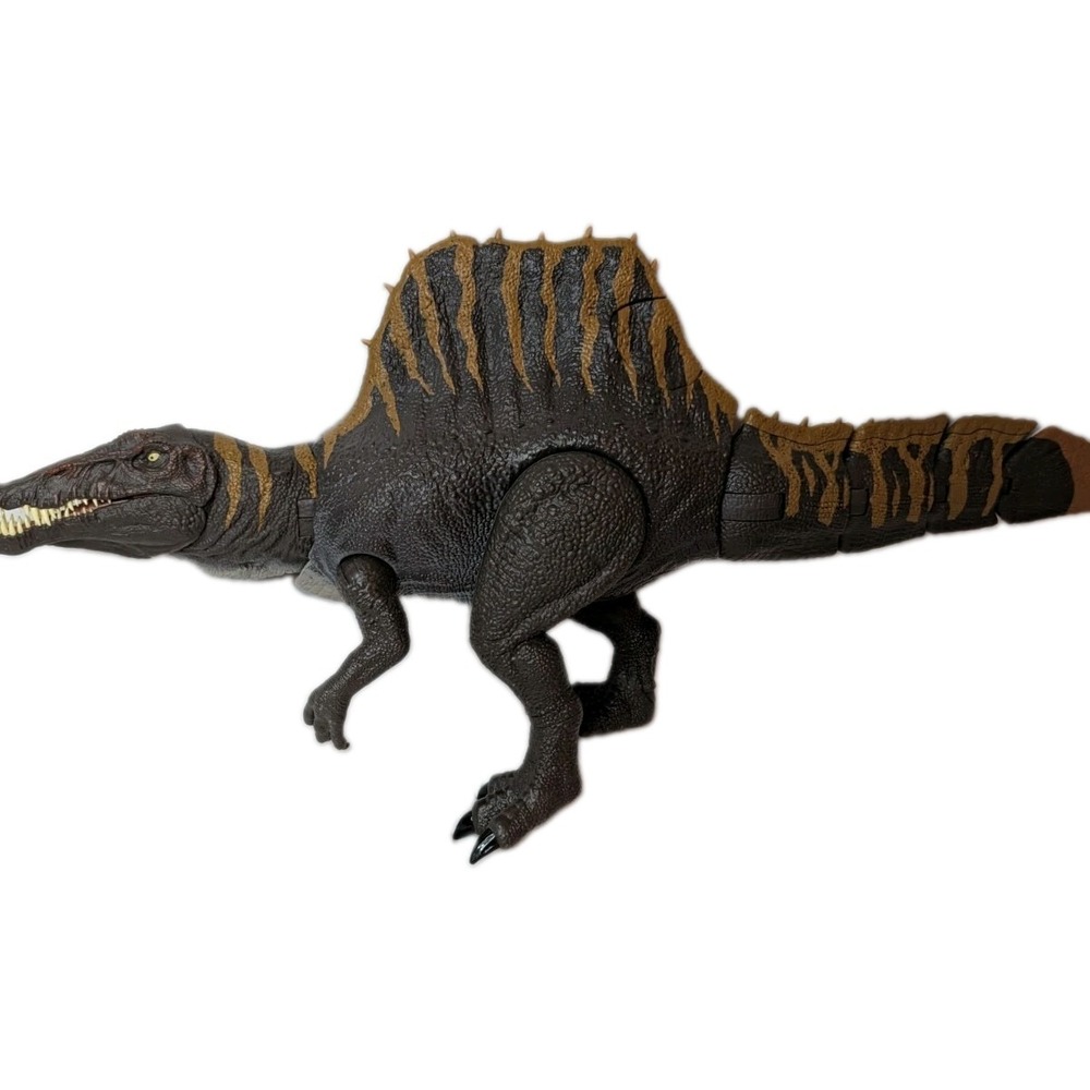 Mattel Jurassic World Rebirth Tail Thrasher Spinosaurus Action Figure